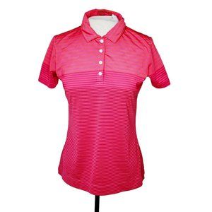 Nike Golf Polo Shirt Short Sleeve Sportswear Athletic Barbie Pink Purple S